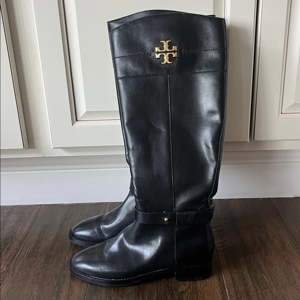 NWT Tory Burch Everly Riding Boots - Picture 3 of 6